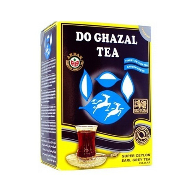 Black Tea with Earl Grey (چای ارل گری دوغزال) 500 gr - Do Ghazal