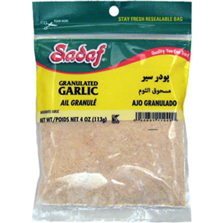 Granulated (Ground) Garlic (4 oz.) - sadaf