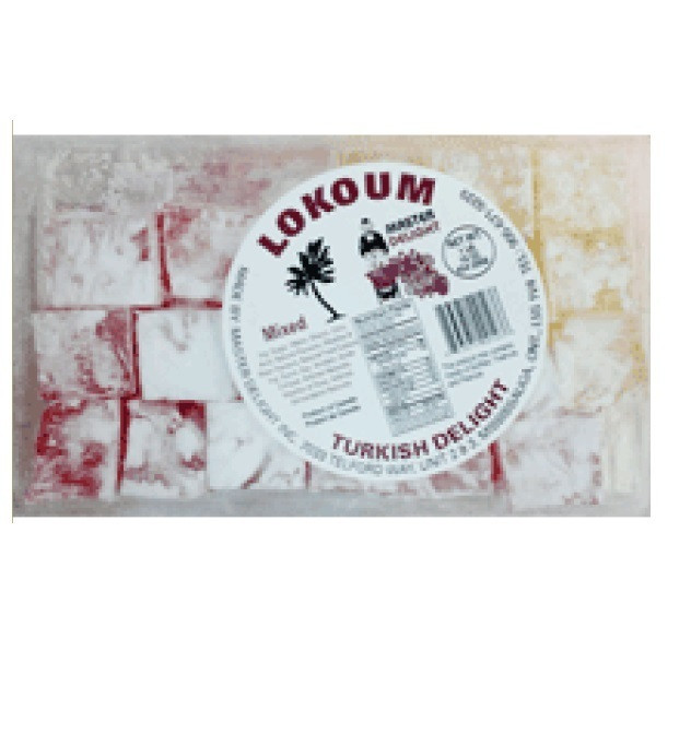 Lokoum Mixed Flavours (TURKISH DELIGHT) 1lb