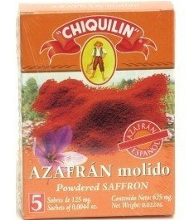 Powdered Saffron-5 Sachets of 125 mg