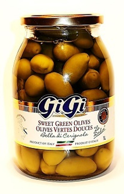 Sweet Green Olives 1L - GIGI