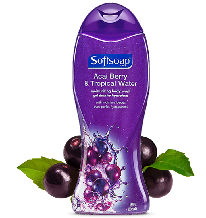 Tropical Acai Berry Body Wash 532 ml - Softsoap