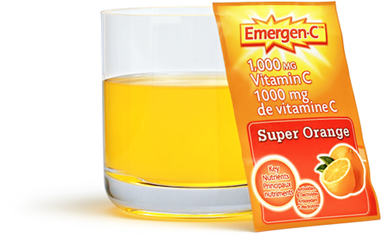 1 Pocket 1000mg Vitamin C (Super Orange) - Emergen-C