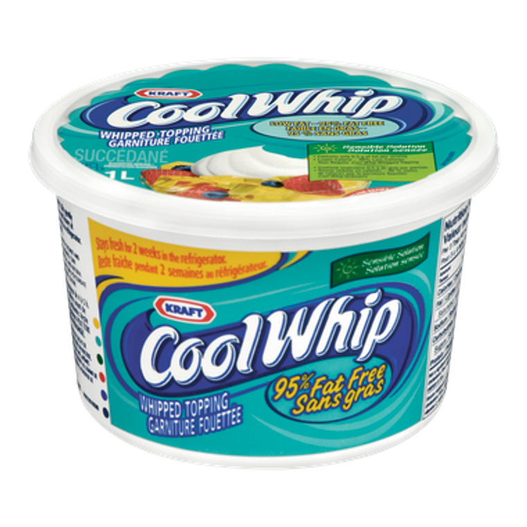 Cool Whip, 95% Fat Free Dessert Topping (1 L) - KRAFT