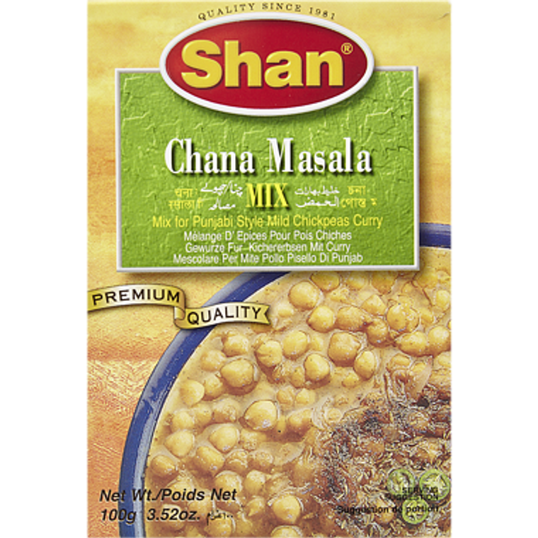 Chana Masala Spice Mix (100 g) - Shan