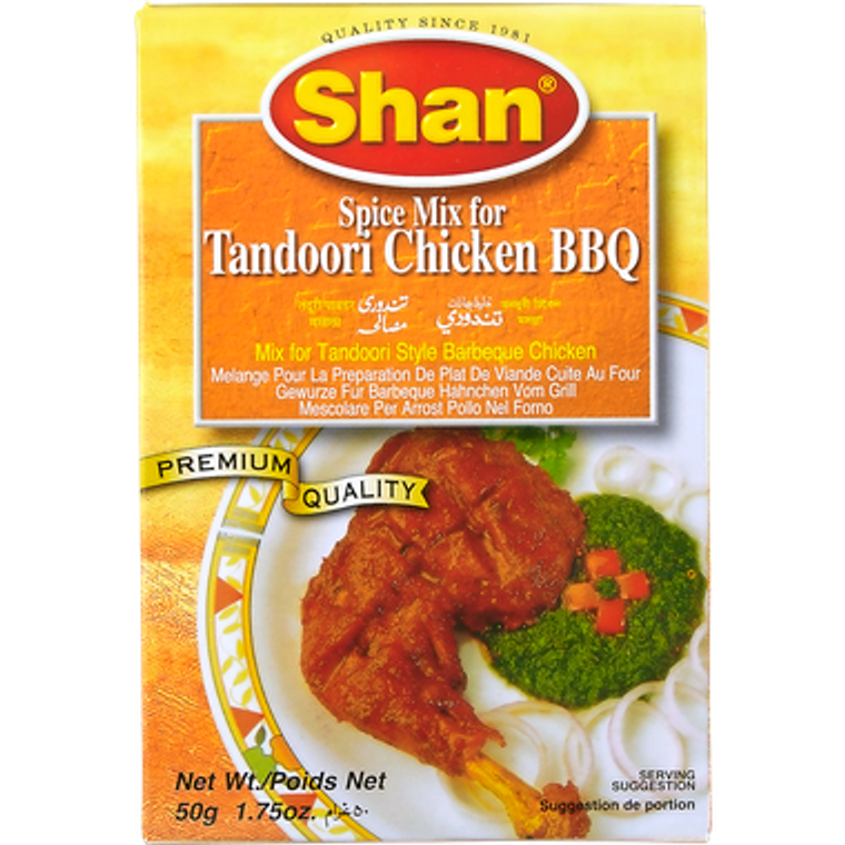 Tandoori Chicken BBQ Spice Mix (50 g) - Shan