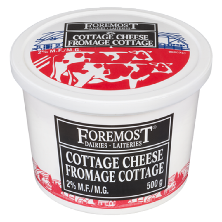 Cottage Cheese, 2% (500 g) - Foremost