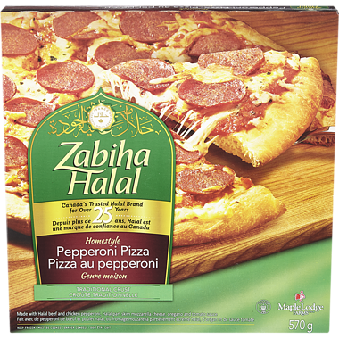 Homestyle Hawaiian Pizza (612 g)- Zabiha Halal