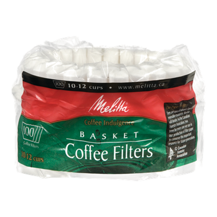 Coffee Filter, Basket (100 ea) - MELITTA 