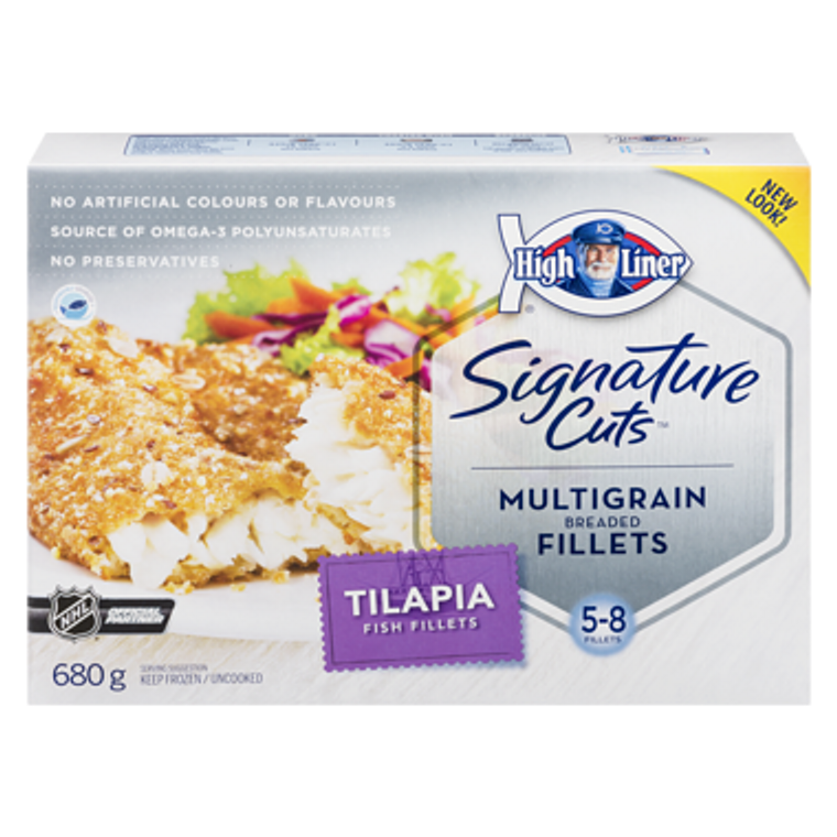 Signature Tilapia, Multigrain (680 g) - High liner