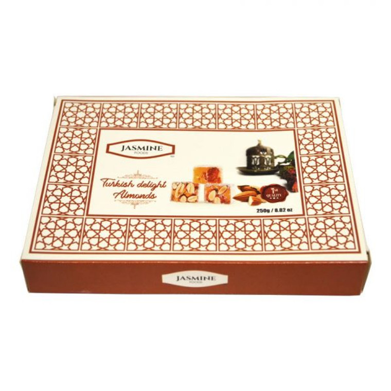 Turkish Delight with Almond 250 gr - Jasmine