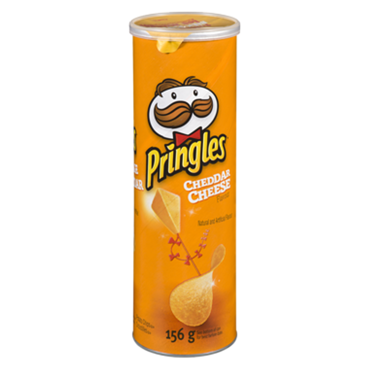 Crisps, Cheddar Cheese Chips (156 g) - PRINGLES 