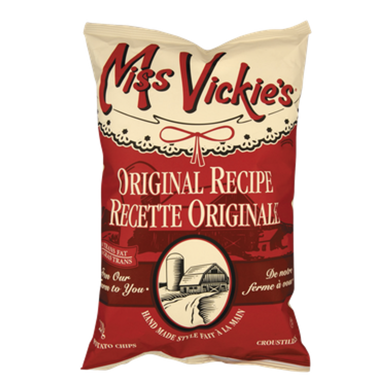 Kettle Cooked Potato Chips, Original (220 g) - MISS VICKIE'S 