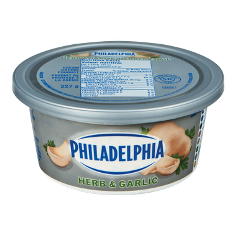 Soft Cream Cheese, Herb & Garlic (227 g) - Philadelphia