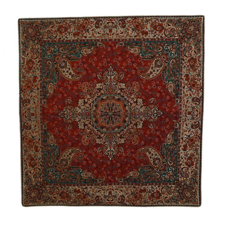 Termeh Square Tablecloth Homa (38" x 38")