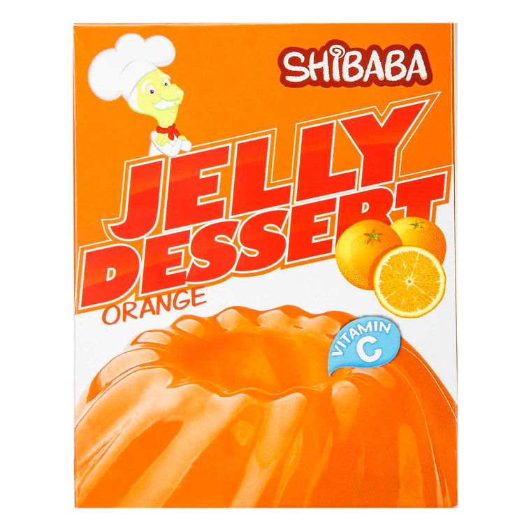 Halal Jelly Powder Orange 100 g - Shibaba