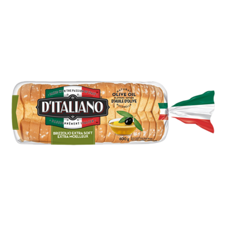 Thick Slice Bread, Brizzolio (600 g) - d'Italiano