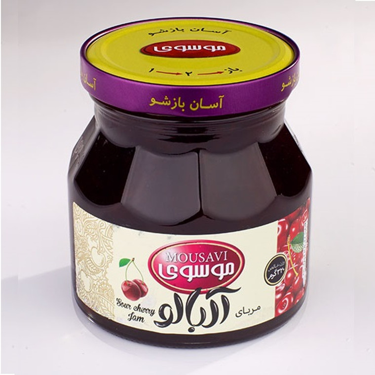 Sour Cherry Jam 320g - Mousavi
