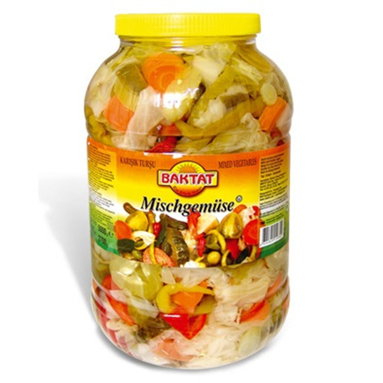 Mix Vegetable Pickled 3Kg - Baktat