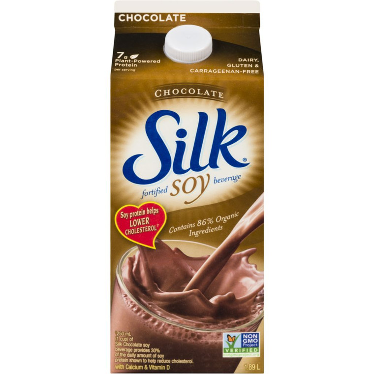 Soy Beverage, Chocolate (1.89 L) - SILK 