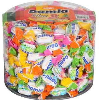 Assorted Soft Tropical Fruit Chewy Candy 1000gr - Tayas