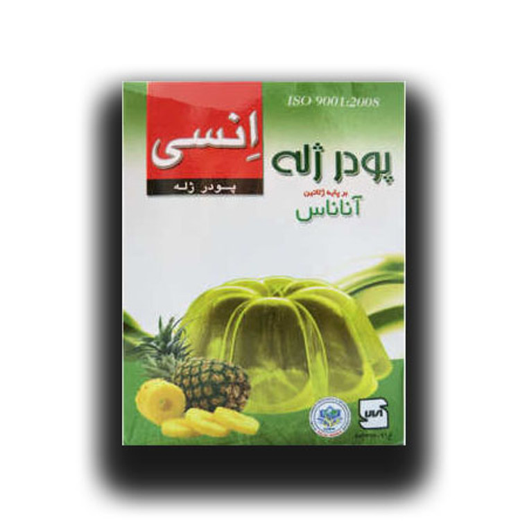 Halal Jelly Powder Pineapple (پودر ژله آناناس) 100 g - NC