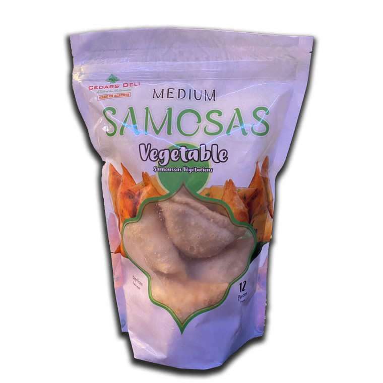 Halal Frozen Vegetable Samosa 12Pcs - Cedar's Deli