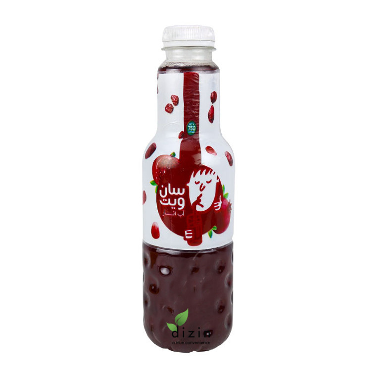 Natural Pomegranate Juice, Without Preservative 750ml - Sun Vit