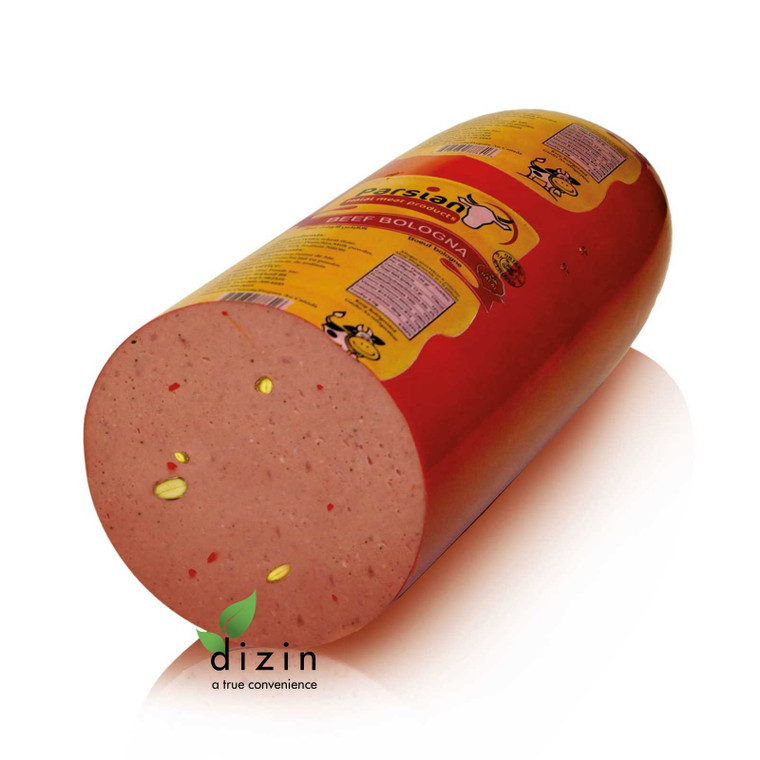 Halal Sliced Pistachios Beef Mortadella 1lb - Parsian