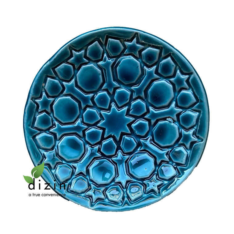 Hand Crafted Ceramic Turquoise Bowl Style 4