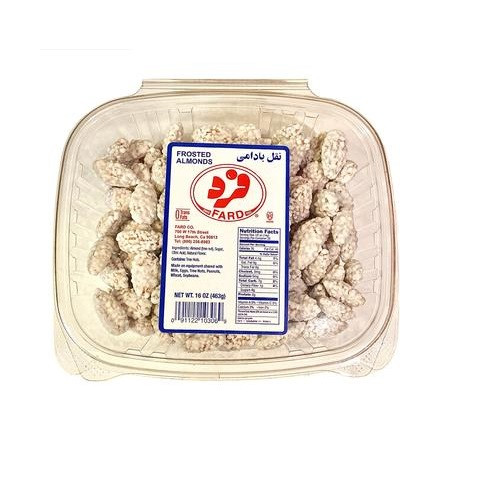 Sugar Coated Almond (Frosted Almonds) (Noghl) 6 oz - Fard
