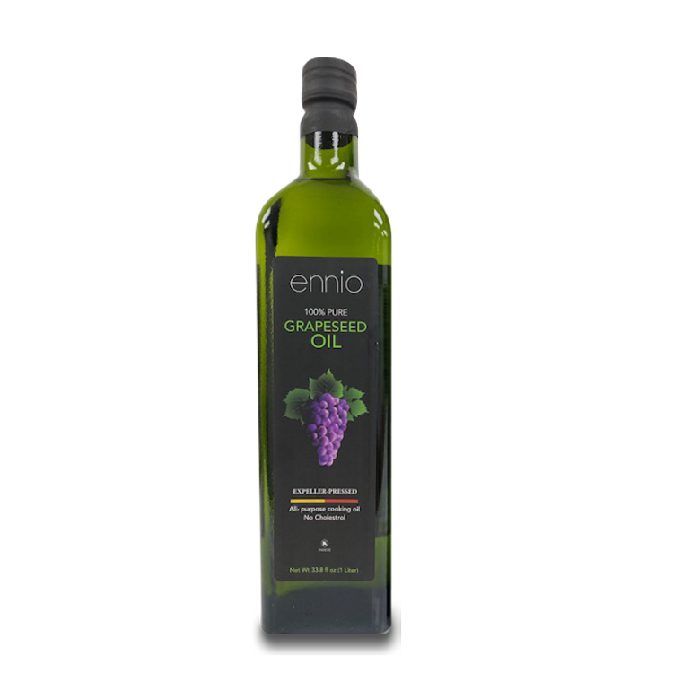 100% Pure Grape seed Oil (روغن هسته انگور) 500ml - Ennio