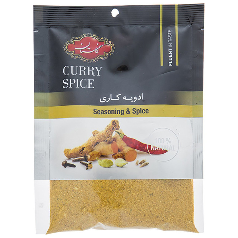 Curry Powder  ( ادویه کاری گلستان) 75gr - Golestan
