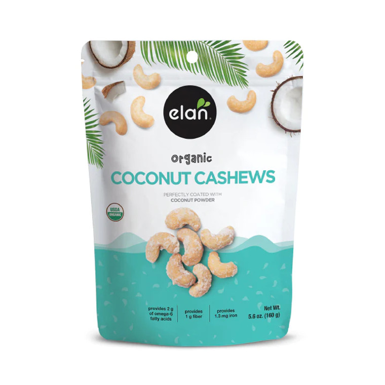 Organic Coconut Cashew (بادام هندی با نارگیل ارگانیک) 36gr - Elan