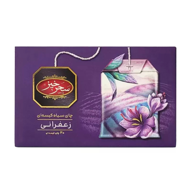 Saffron Black Tea 20X1.5gr - Saharkhiz