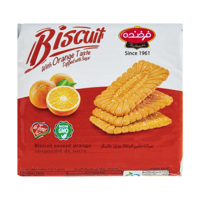 Bisuit with Orange Taste 240gr - Farkhondeh