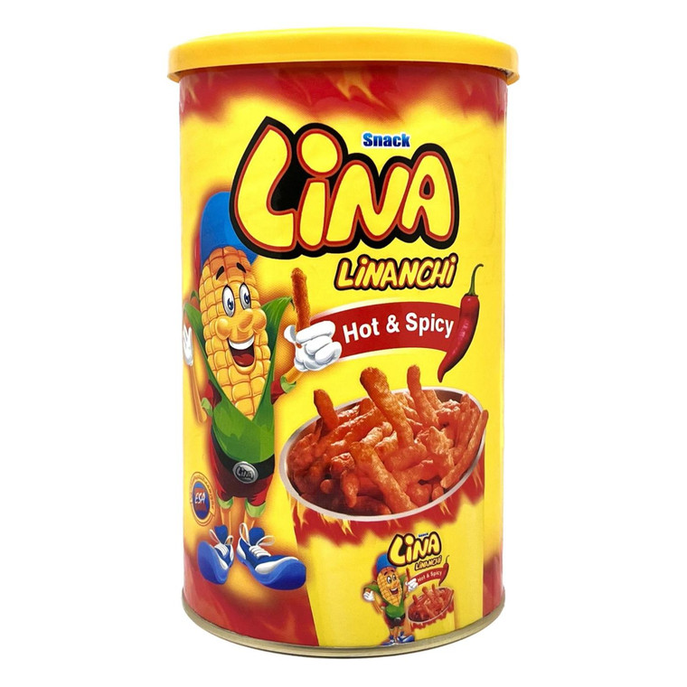 Linanchi Cheese Flovoured Crunchi Hot & Spicy - Lina