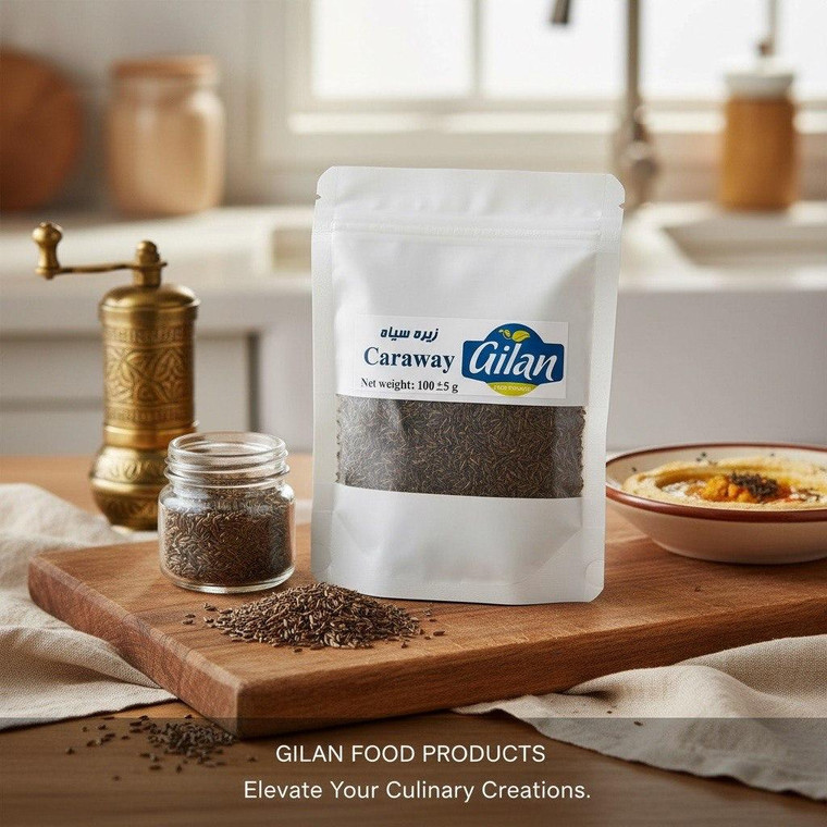 Balck Caraway Seeds(Black Cumin Seed) 70gr - Gilan