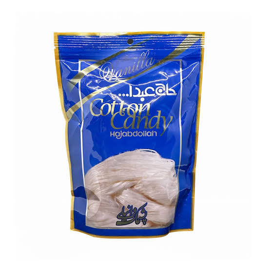 Vanilla Cotton Candy (Pashmak) 350gr - HajAbollah
