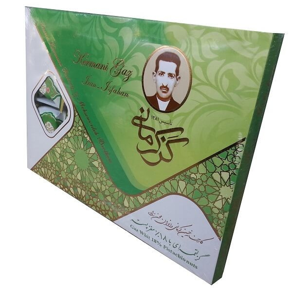 Gaz ( Nougat ) with 18% Pistachio 250 gr - Kermani