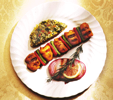 Chicken Kabob (Joojeh Kabob)