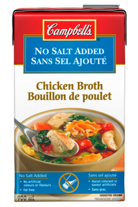 Chicken Broth No Salt Added -ready to use (900 ml) - Campbell's