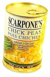 Chick Peas (398ml) - SCARPONE'S