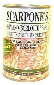 Romano (Borlotti) Beans 396gr