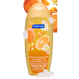 Sweet Honeysuckle & Orange Peel Body Wash 532 ml - Softsoap