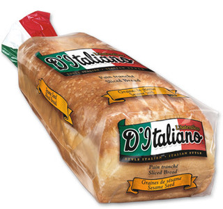 Thick Slice Original White Bread (675 g) - d'Italiano