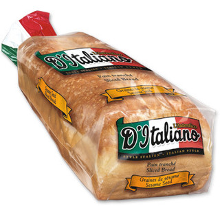Thick Slice Original Whole Wheat Bread (675 g) - d'Italiano