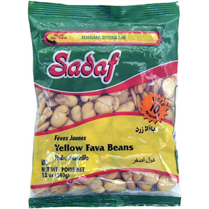 Yellow Fava Beans - Baghala 12 oz. - Sadaf