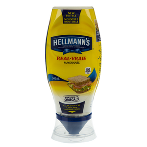 Real Mayonnaise, Easy Squeeze (340mL) - HELLMANN'S 
