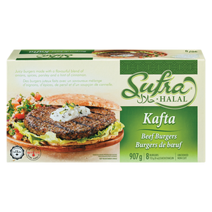 Kofta Beef Burger (907g) - SUFRA HALAL 